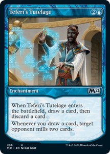 Teferi's Tutelage - Foil - Showcase x1 - Magic Core Set 2021 - NM-Mint, English