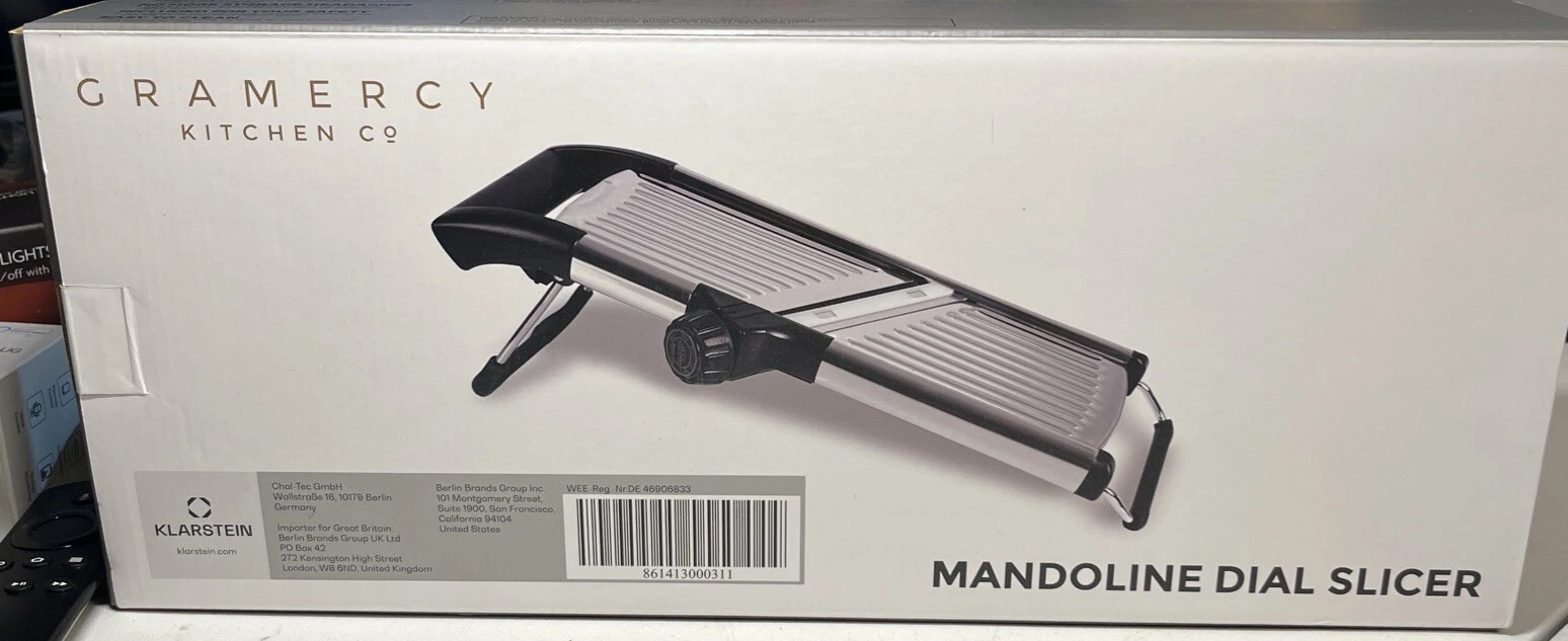 Gramercy Adjustable Mandoline Food Slicer, Mandoline Slicer for Kitchen