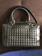 Womans Handbags Black Genuine Leather