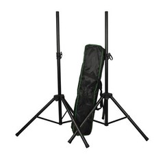 Image of Stagecore High Quality PA Speaker Tripod Stands kit with Bag Stand DJ Disco Pro