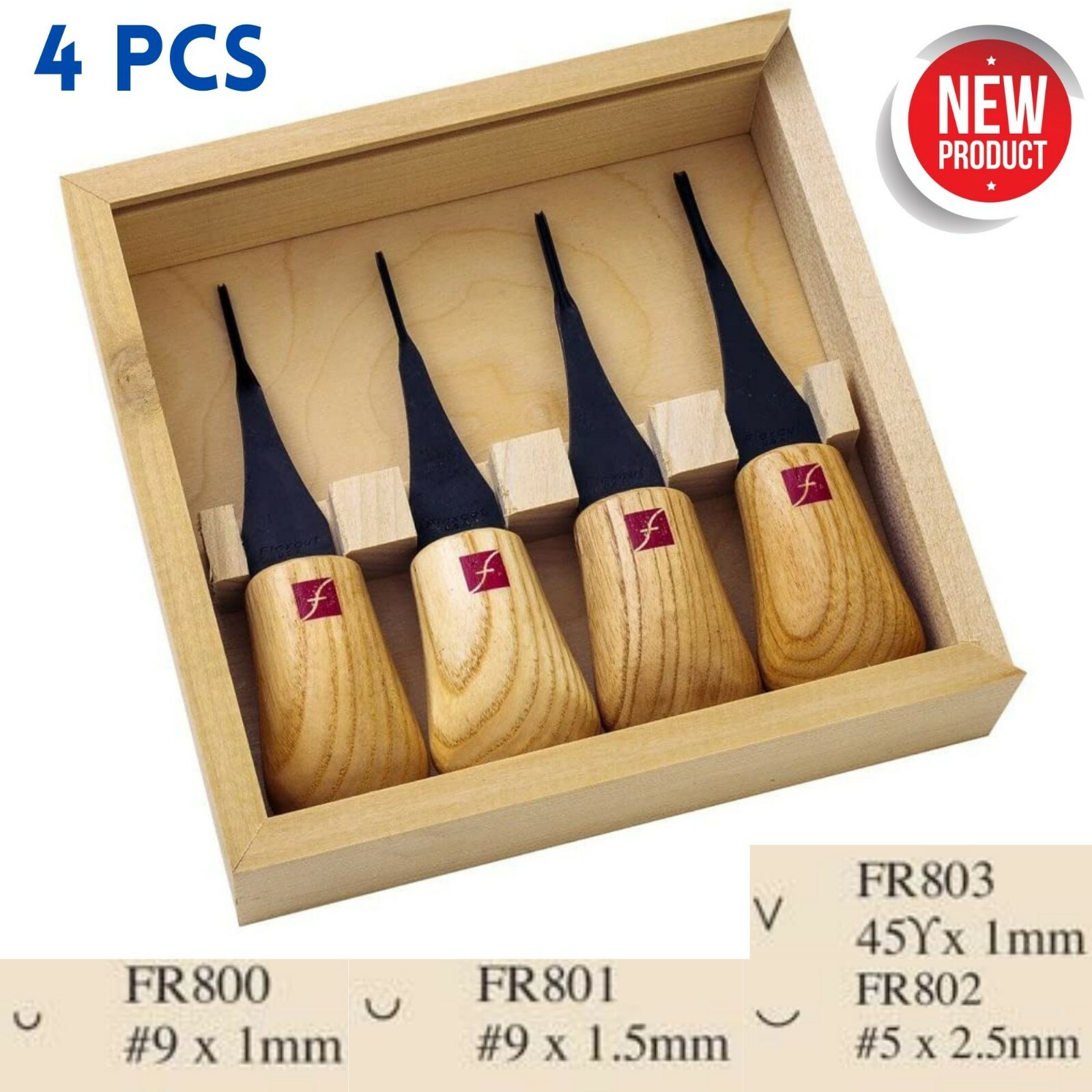 Lino Wood Carving Tools Sharp Cutting Chisels for Small Detail Work