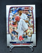 Brayan Bello Flagship Rookie Card RC 2023 Bowman Base Boston Red Sox SP #72