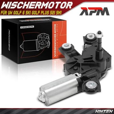 Wischermotor Heckwischermotor Hinten 12V für VW Golf 6 5K1 Golf Plus 521 5M1 - Bild 1 von 4