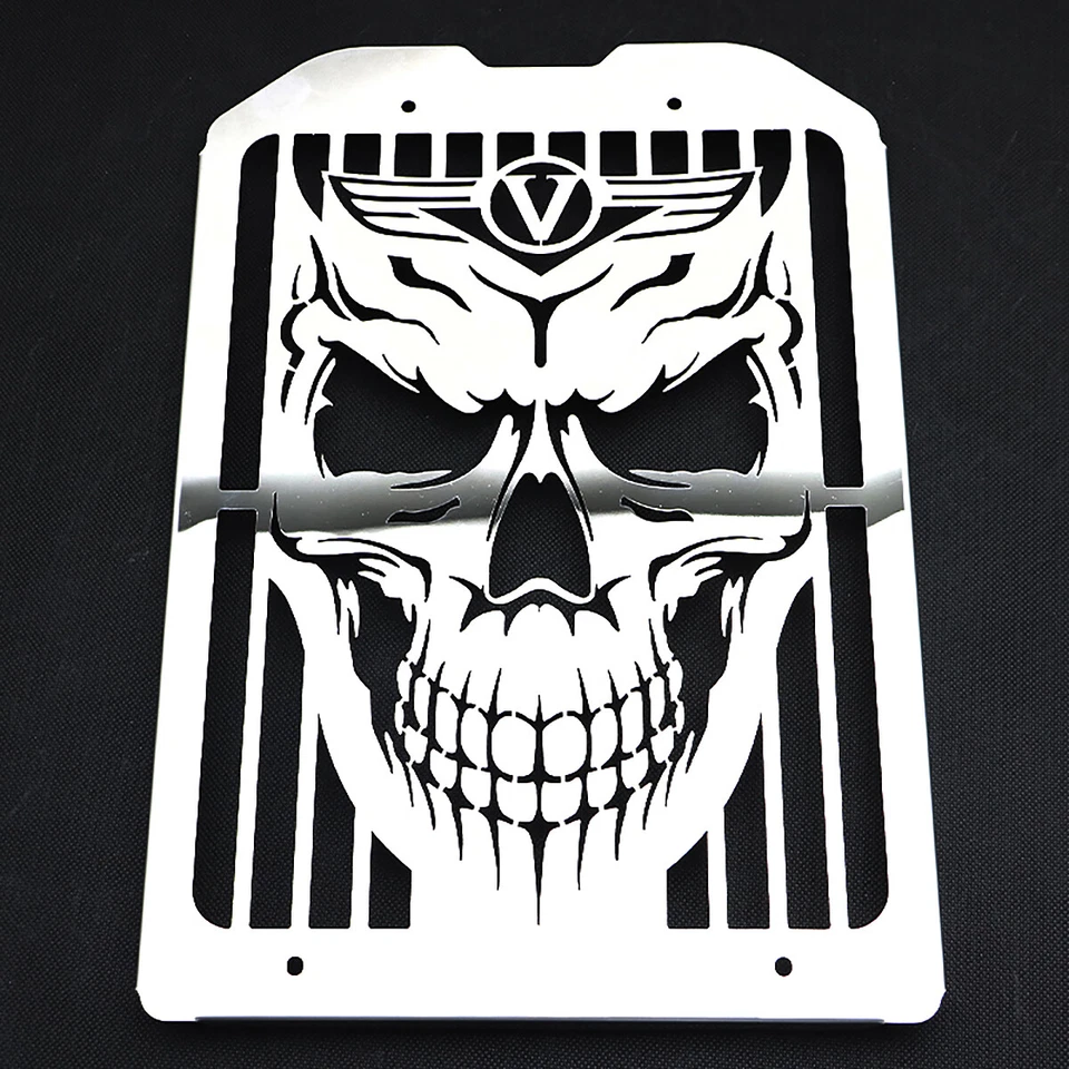 Protector de rejilla de cubierta de radiador para Kawasaki Vulcan VN 1500 1600 Mean Streak 2002-2008 Foto 4 de 4