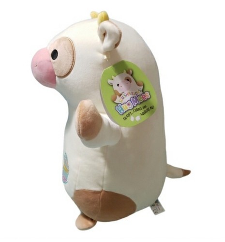 Squishmallows Drella The Cow 14”Easter Egg 2021 Hug Mee NEW With Tags Squish - 第 2/7 張圖片