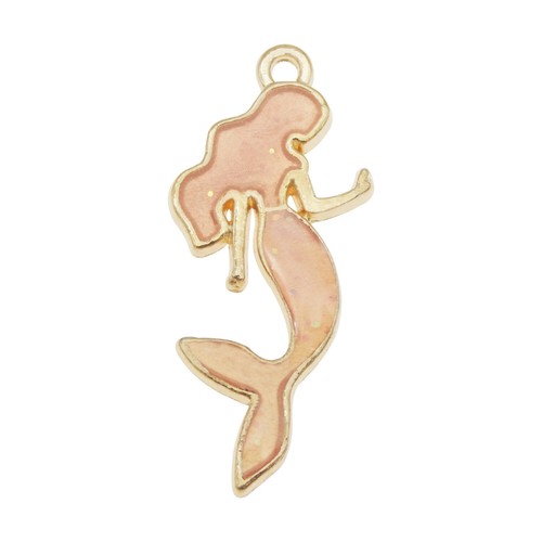 20pcs Assorted Enamel Alloy Fairy Tale Mermaid Pendant Charms DIY Accessories - Picture 14 of 22