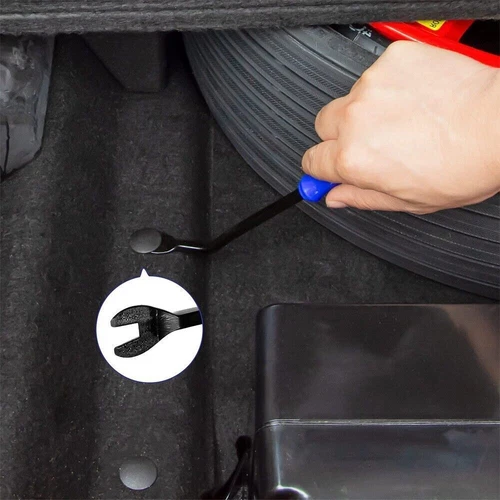 5x Car Panel Trim Removal Tool Kit Set Auto Dashboard Plastic Pry Door Fastener - Bild 5 von 12