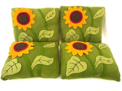 felt throw pillows