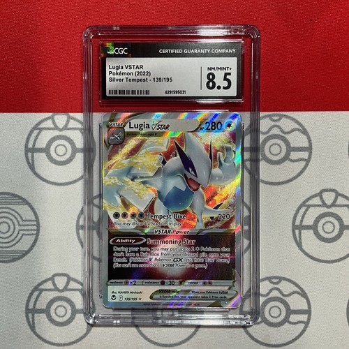 Lugia VSTAR graded CGC 8.5 for sale on eBay