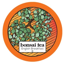 Bonsai Tea Co. English Breakfast Tea Pod,Compatible Keurig 2.0 KCup Brewers,40Ct
