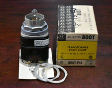 Allen Bradley 800T-P16 Series N Transformer Pilot Light (Without Cap) 120V NOS