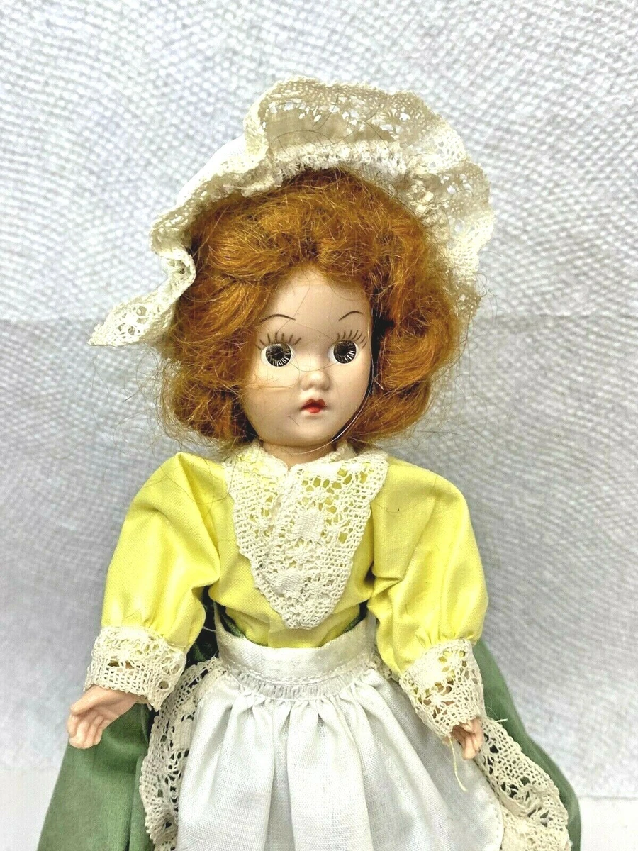 Vintage Dolls Ginger Doll Unmarked 1950 s Clothes Straight Body eBay