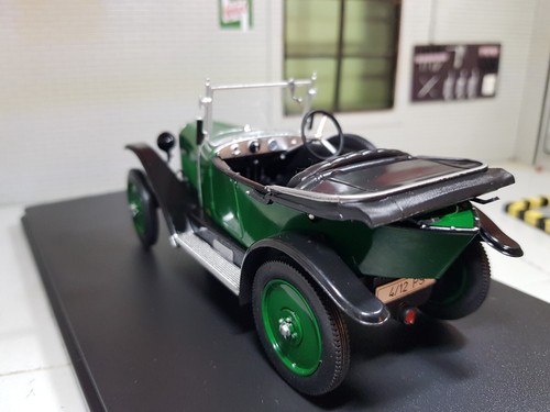 Opel 4/12 PS 1924 2 Seater Vintage Diecast V Detailed 1:24 G LGB Scale Model Car - Picture 8 of 10