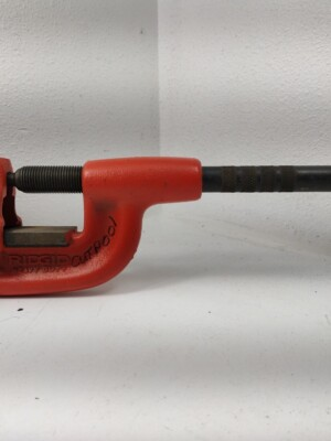#ad 32810 Ridgid Model 1 A Heavy Duty Red Pipe Cutter 1 8quot; to 1 1 4quot; 3 32mm $60.00