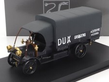 MODELLINO CAMION STATICO DIECAST FIAT 18BL DUX GASOGENO 1929 NERO SCALA 1/43