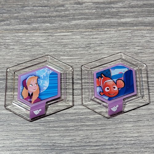 Disney Infinity Power Disc & Capsule Lot w/ Dual Disc Bands 12 Pieces Video Game - Picture 18 of 19