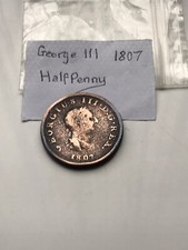 george 111 halfpenny 1807