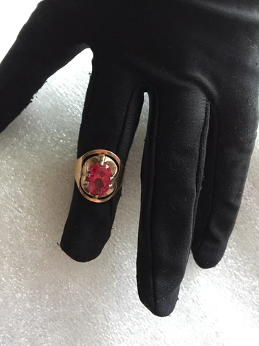 Rings silver 875 gold Russian Soviet Silver vintage USSR old