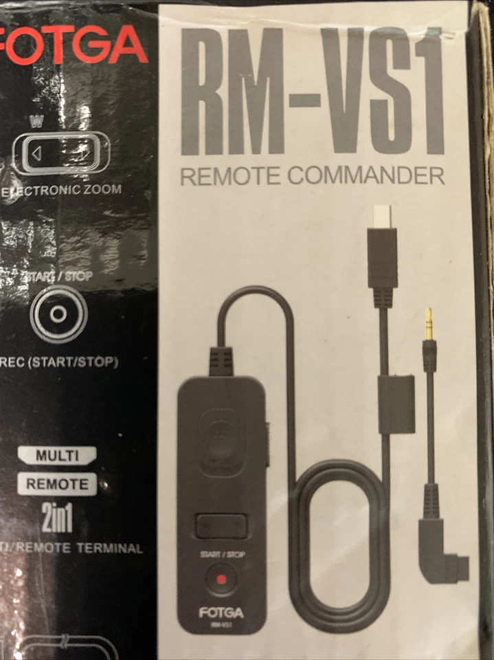 FOTGA RM-VS1 Camera Remote Control Shutter Release Cord For A7 A7R A7S - Image 4 of 4