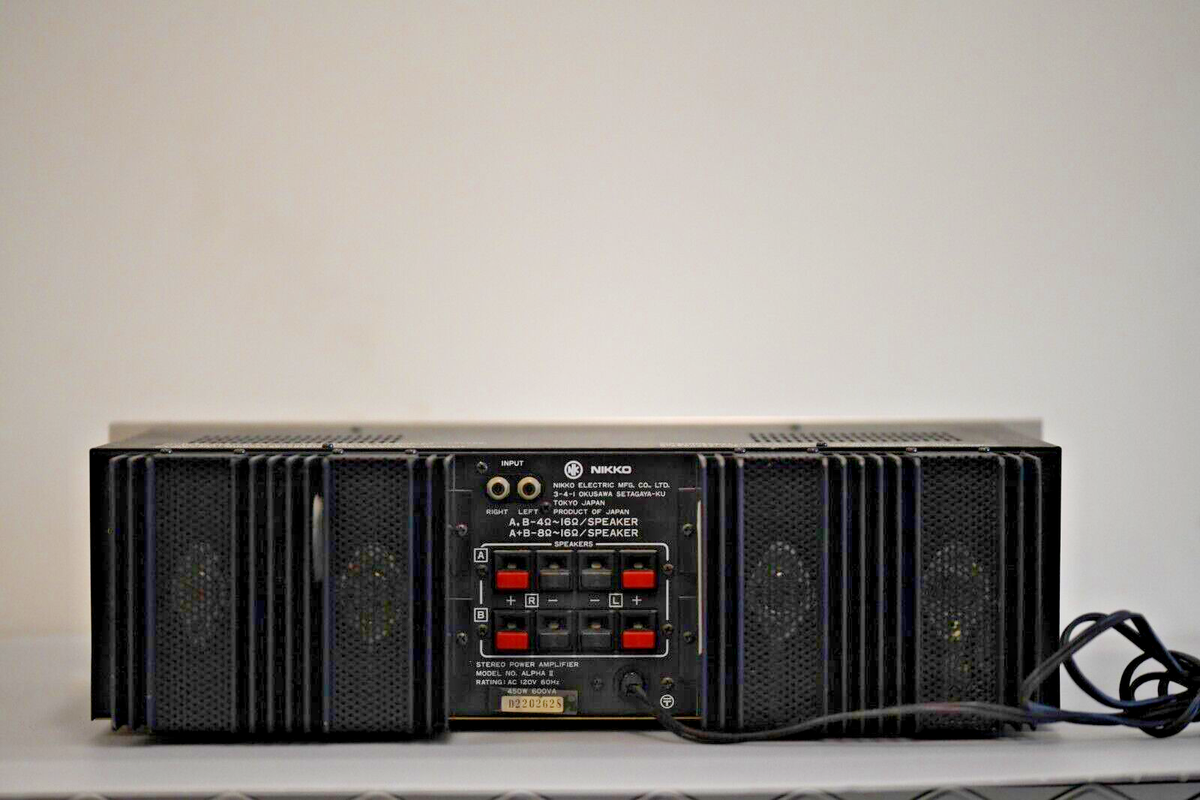 Nikko Alpha II Power amp amplifier | eBay