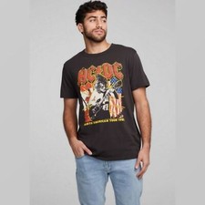 AC/DC North American Tour 1980 Distressed T-S...