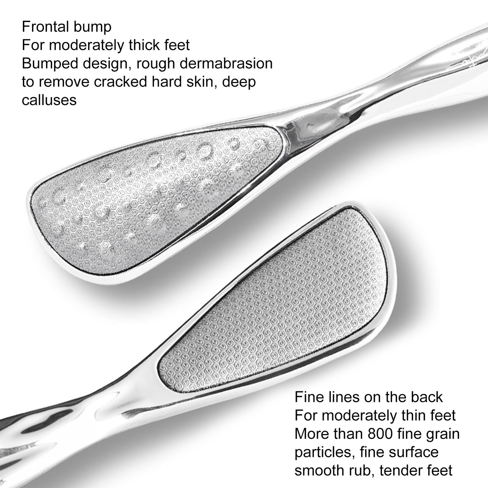 Foot Callus Remover Convex Design Foot Care Pedicure Foot Files Callus