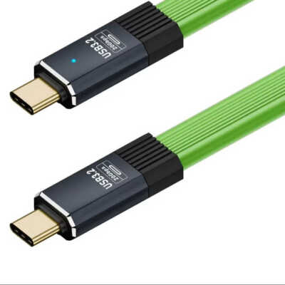 USB C-C 3.2 gen2 Typ-C Kabel 5A PD 100W Handy Laptop Schnellladekabel Datenkabel