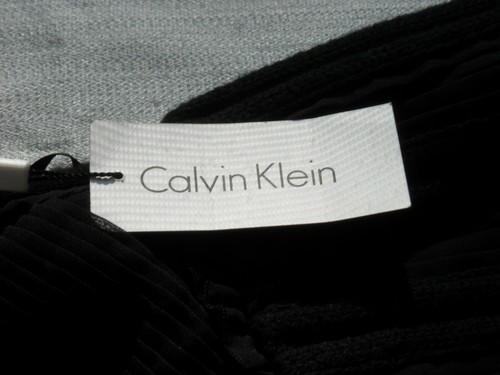 Neu mit Etikett Calvin Klein Kleid ärmellos schwarz gefüttert L - Bild 5 von 12