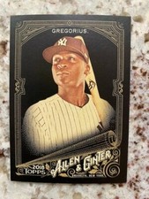 2018 TOPPS ALLEN GINTER X BASEBALL BASE CARD NY YANKEES DIDI GREGORIUS #41