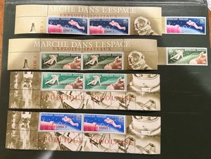 Togo Stamps MNH Space Theme, Astronauts, Venus 3, Gemini 9 Overprints Complete