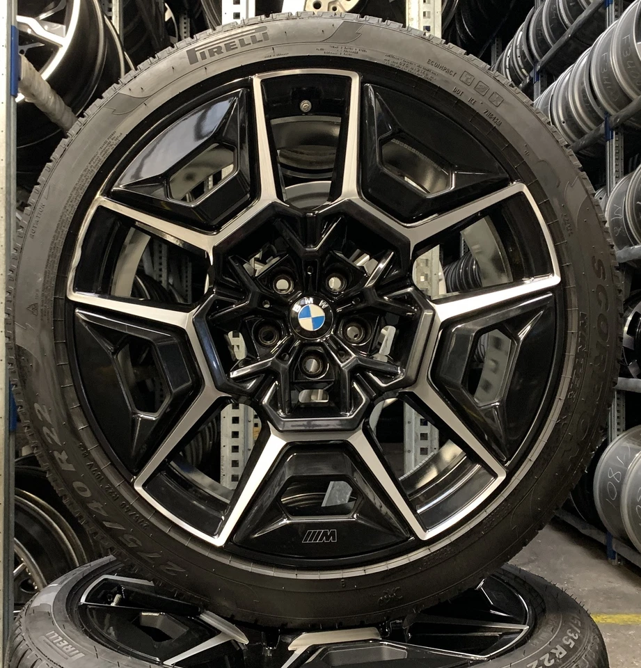 4 Orig BMW Winterräder Styling 922 M 275/40 R22 107V XM G09 1543987 3233 - Bild 2 von 4