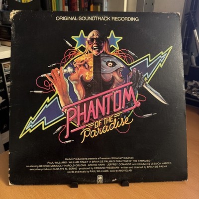 PHANTOM OF THE PARADISE Soundtrack OST '74 A&M SP-3653 Paul Williams Used
