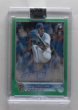 2022 Topps Clearly Authentic Auto Green /99 Hans Crouse #CAA-HC Auto 06rp