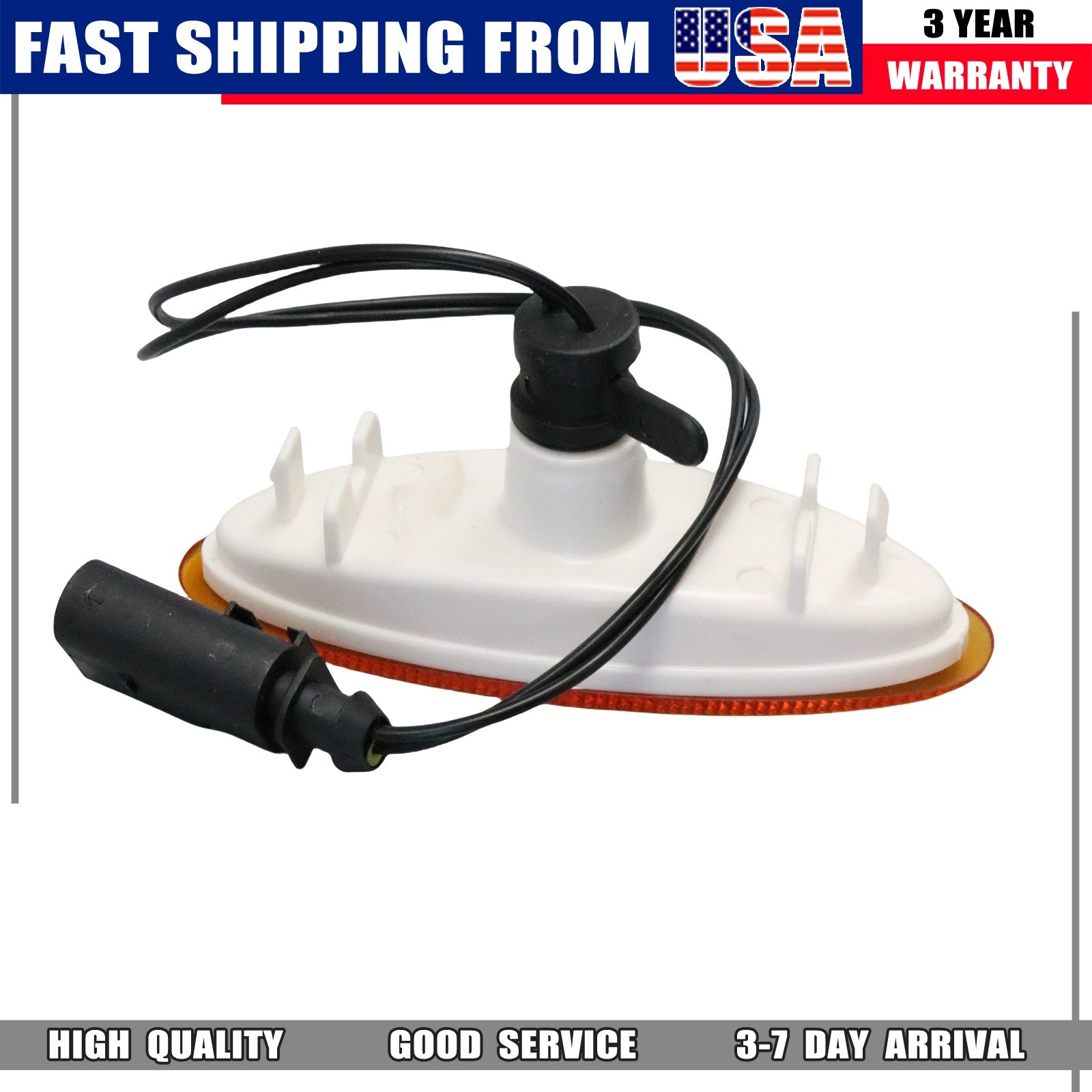 Bentley Continental GT 2004-2011 FRONT+LEFT, RIGHT Side marker light P/N 3W0945071F