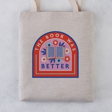 The Book Was Better Tote Bag PAPERBACK 5060434074195