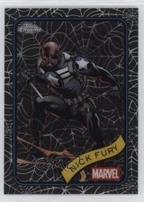 2025 Topps Chrome Marvel Comics Spider Web Refractor /399 Nick Fury #193 07sf