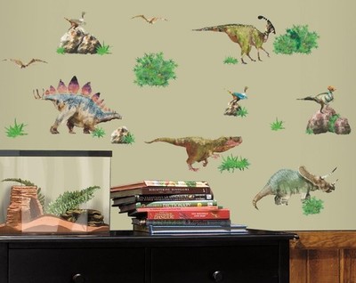 RoomMates Dinosaurier | Wandtattoo Wandsticker Wandaufkleber Wandbilder | NEU