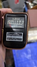 Vintage Weston Direct Reading Light Exposure Meter Model 853 Leather Case
