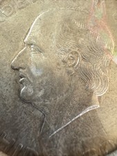 1956 MEXICO Large SILVER 10 Pesos Coin MEXICAN Independence HERO Hidalgo