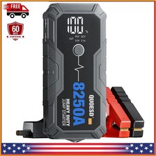 Heavy Duty Truck Battery Booster Pack 8250 Amps Jump Starter Box Portable Power