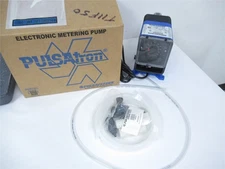 243578 New In Box; Pulsafeeder LP84SA-VTC1-XXX Metering Pump 115VAC 24GPD
