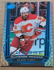 2025-26 Upper Deck Encore Blue Mackenzie Weegar #E-51 Calgary Flames
