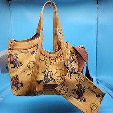 Montana West WRANGLER Cowboy Horse Western Purse Crossbody Bag Matching Wristlet