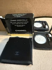 CHANEL OMBRE ESSENTIELLE Multi-Use EYE TOP COAT 220 BLANC PERLE NIB Free Ship