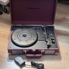 Crosley Cruiser Plus Portable Turntable Bluetooth CR8005F-BU