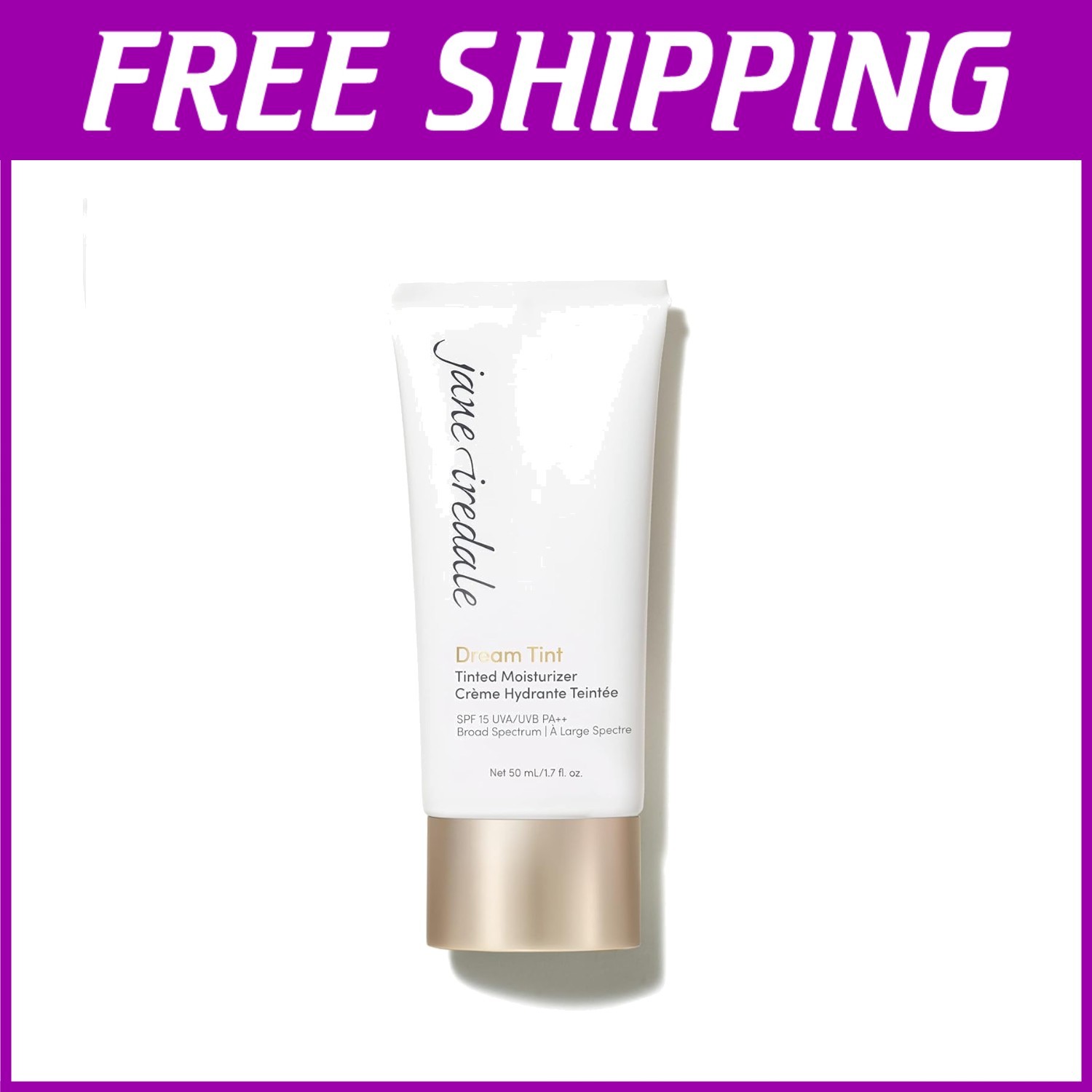 Lightweight SPF 15 Tinted Vegan Moisturizer for Everyday Skin