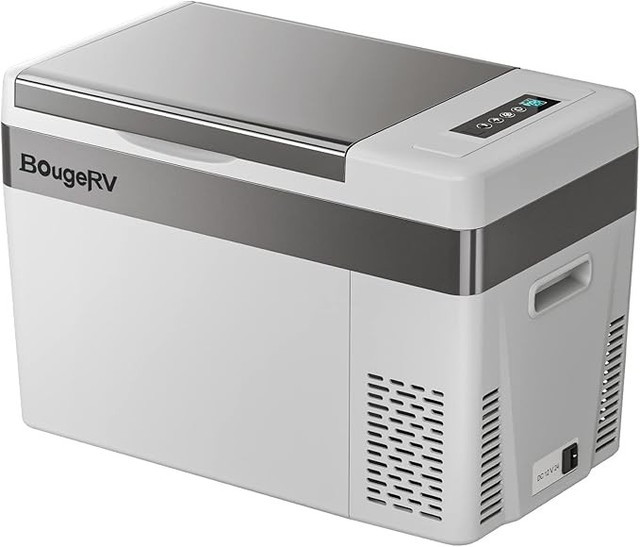 BougeRV 30QT (28L) Car Refrigerator Compressor Cooling 12/24V DC 110-240V AC