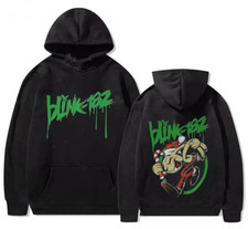 Vintage Blink 182 Two Sided Uniex Hoodie Rock Music Hoodie