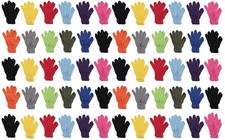 60 Pack Wholesale Bulk Warm Winter Thermal Gloves For Men Woman, Bulk Pack