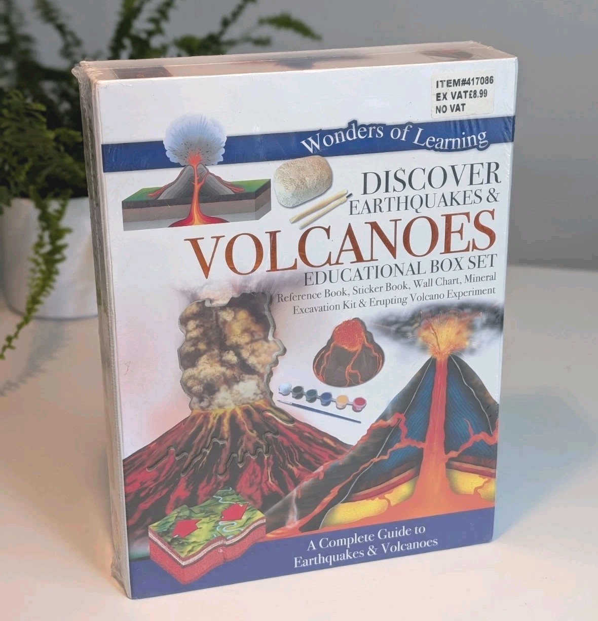 Wonders of Learning: Discover Earthquakes & Volcanoes - Educational Box Set